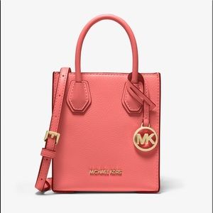 Mercer Extra-Small Pebbled Leather Crossbody Bag